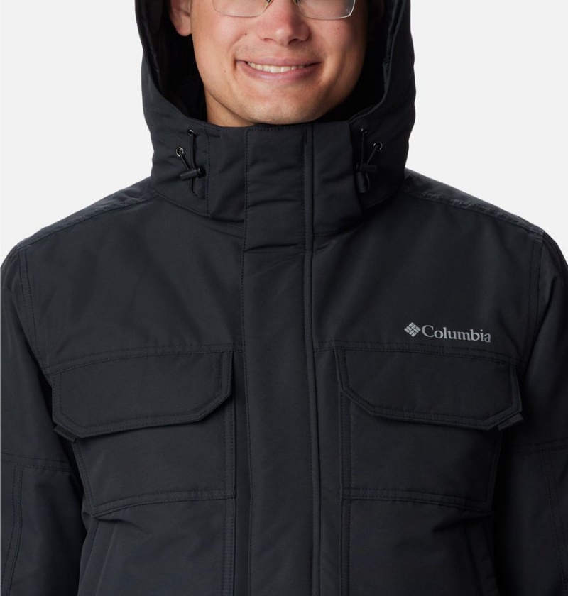 Columbia Landroamer Down Men's Coats Black | WICGMZ-601