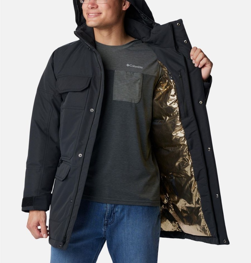 Columbia Landroamer Down Men's Coats Black | WICGMZ-601