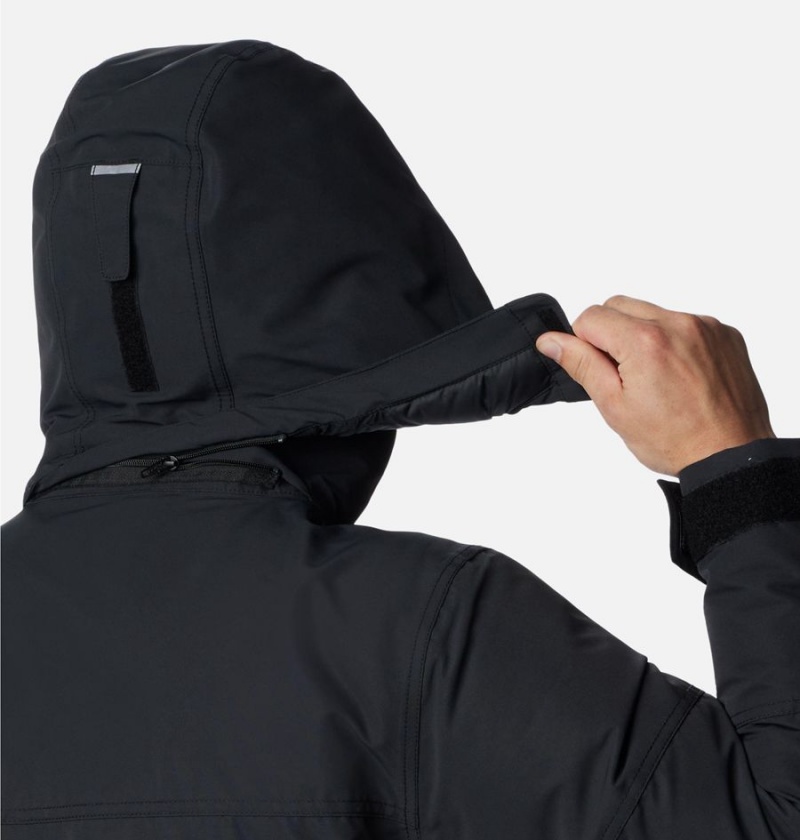 Columbia Landroamer Down Men's Coats Black | WICGMZ-601