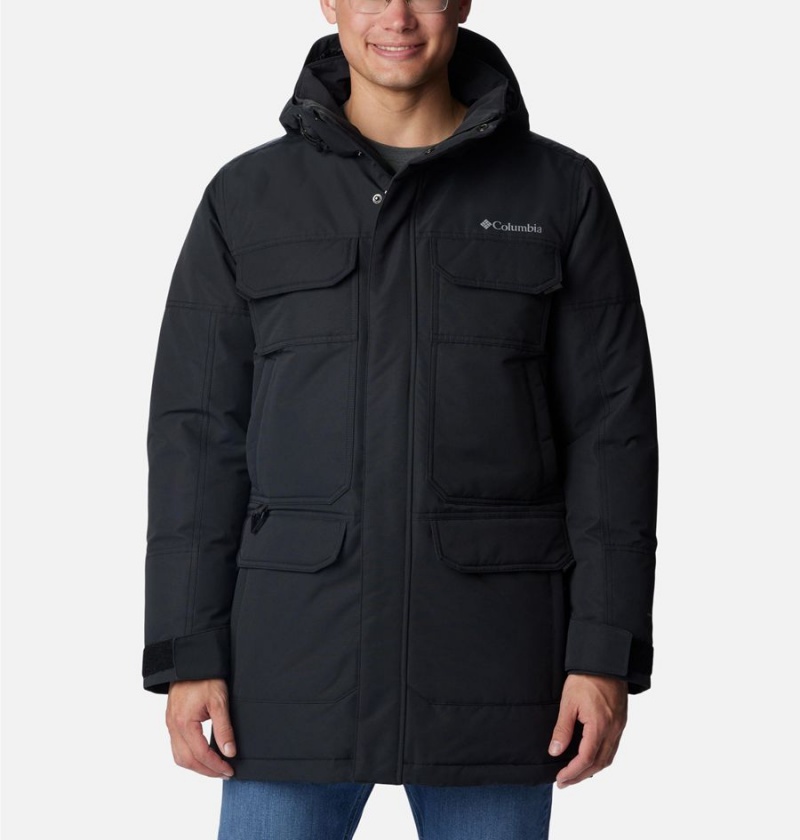 Columbia Landroamer Down Men\'s Coats Black | WICGMZ-601