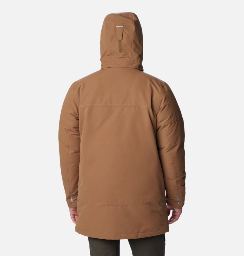Columbia Landroamer Down Men's Coats Brown | IZHRQS-406
