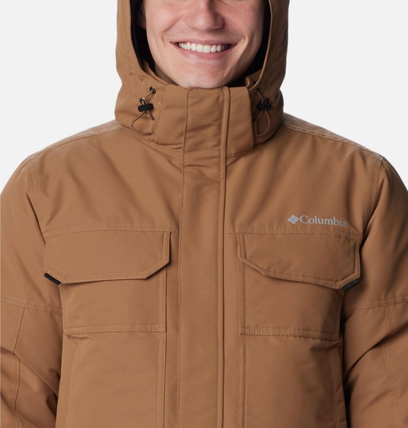 Columbia Landroamer Down Men's Coats Brown | IZHRQS-406