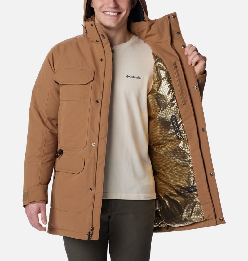 Columbia Landroamer Down Men's Coats Brown | IZHRQS-406