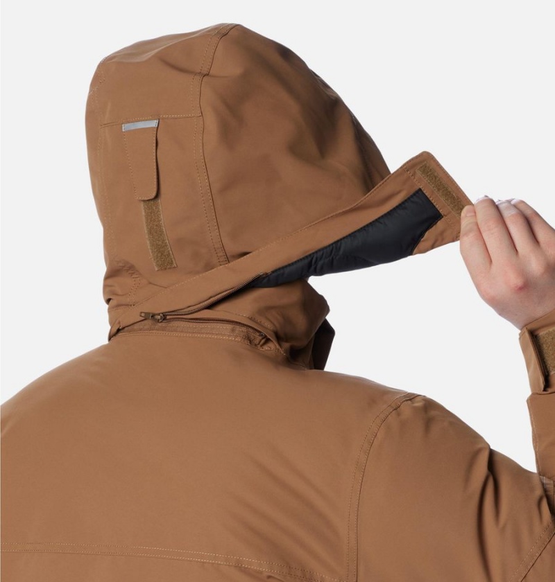 Columbia Landroamer Down Men's Coats Brown | IZHRQS-406