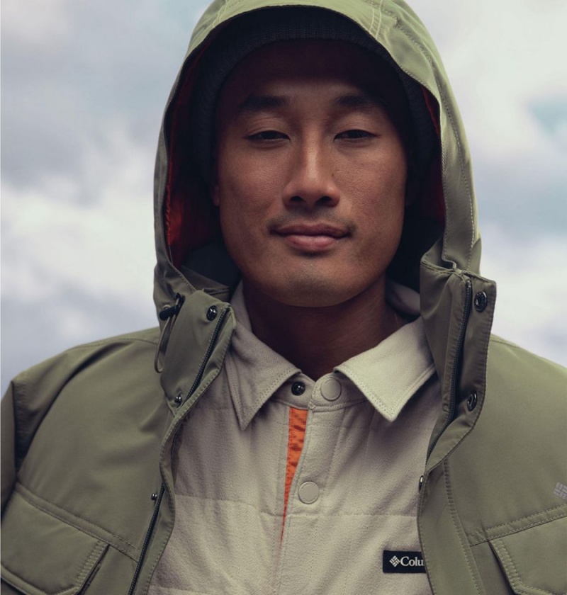 Columbia Landroamer Down Men's Coats Green | RQUSDX-746