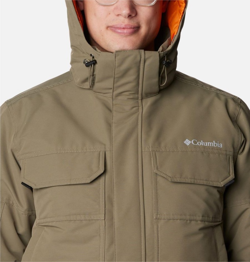 Columbia Landroamer Down Men's Coats Green | RQUSDX-746