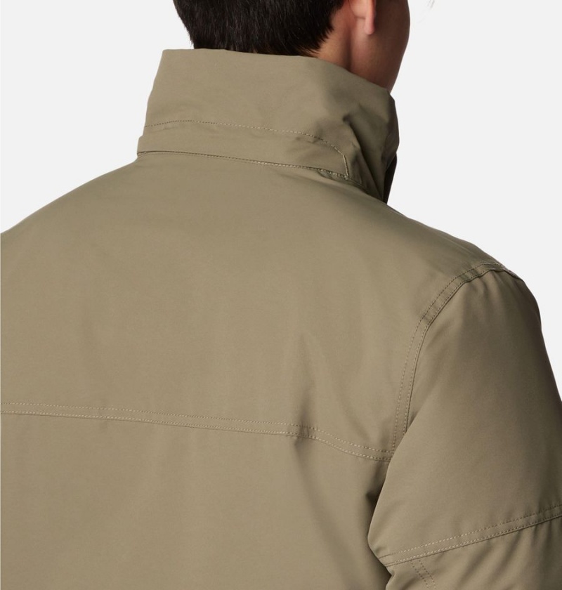 Columbia Landroamer Down Men's Coats Green | RQUSDX-746