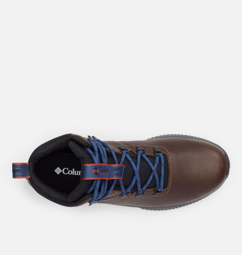 Columbia Landroamer Explorer Waterproof Boot Men's Hiking Shoes Brown | UOKPNF-327