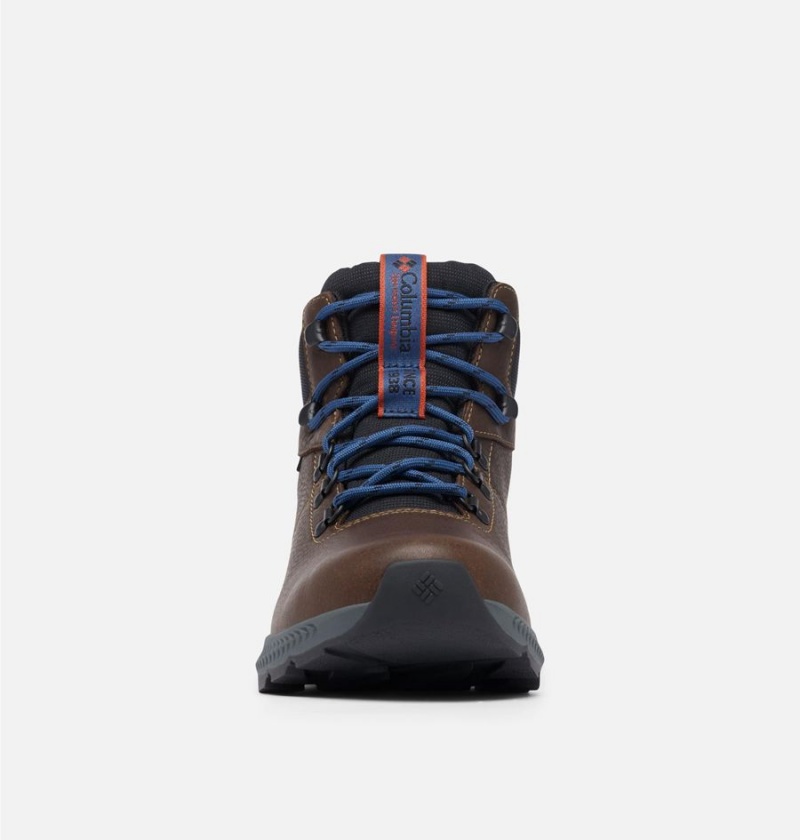 Columbia Landroamer Explorer Waterproof Boot Men's Hiking Shoes Brown | UOKPNF-327