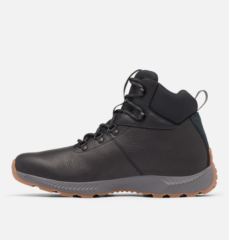 Columbia Landroamer Explorer Waterproof Boot Men's Hiking Shoes Black | CJZWUO-681