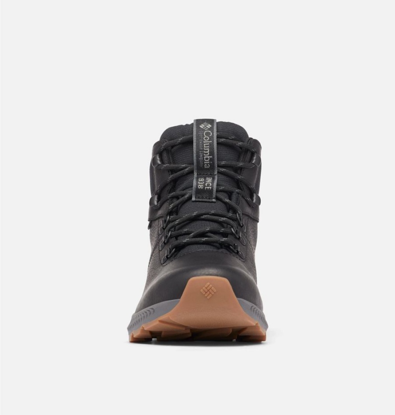 Columbia Landroamer Explorer Waterproof Boot Men's Hiking Shoes Black | CJZWUO-681