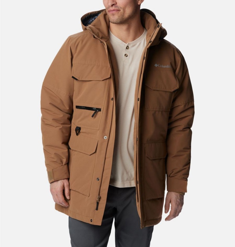 Columbia Landroamer Men's Coats Brown | FDQOUH-723
