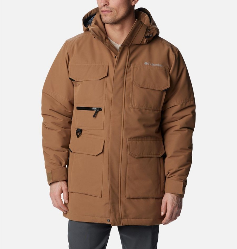 Columbia Landroamer Men\'s Coats Brown | FDQOUH-723