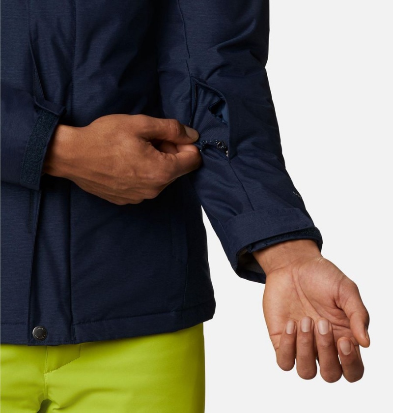 Columbia Last Tracks Insulated Men's Ski Jacket Navy | PJCXTK-809