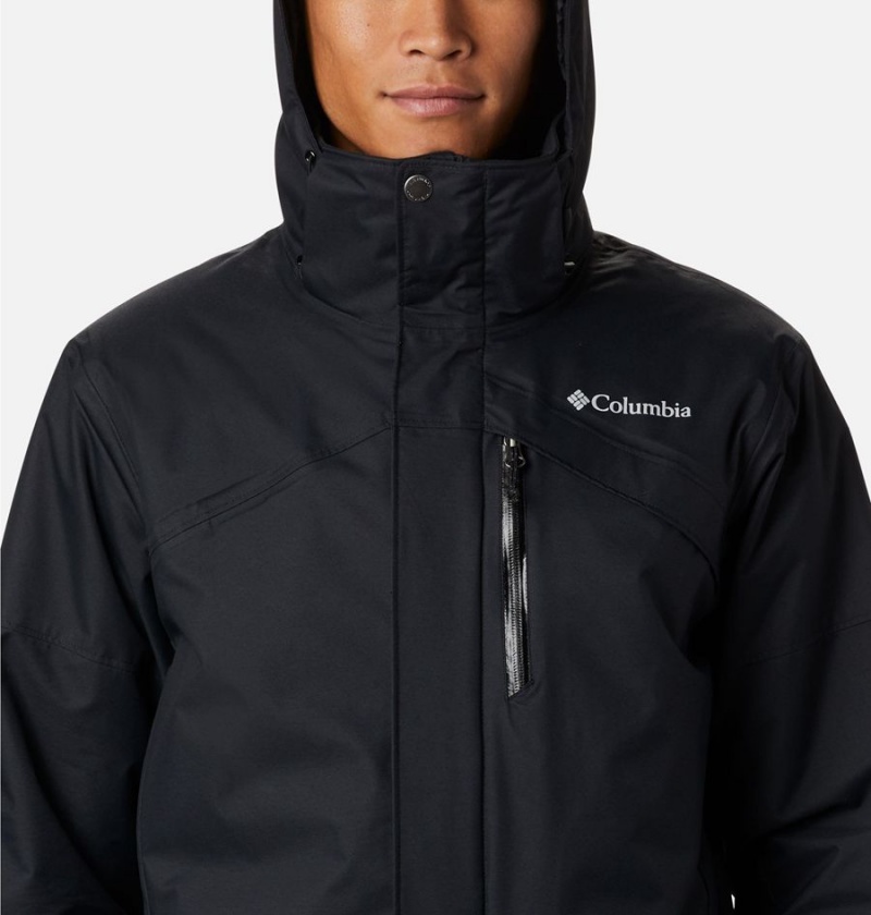 Columbia Last Tracks Insulated Men's Ski Jacket Black | XKIEDJ-834
