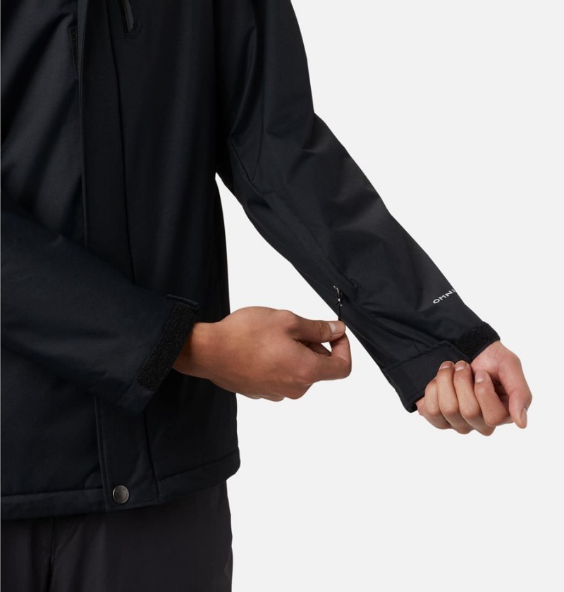 Columbia Last Tracks Insulated Men's Ski Jacket Black | XKIEDJ-834
