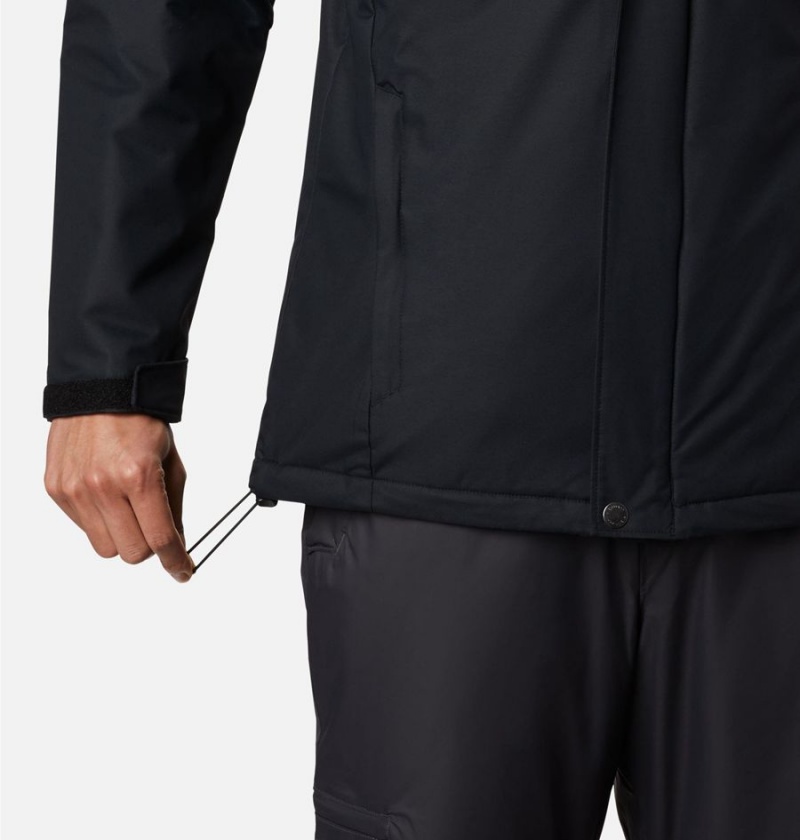 Columbia Last Tracks Insulated Men's Ski Jacket Black | XKIEDJ-834