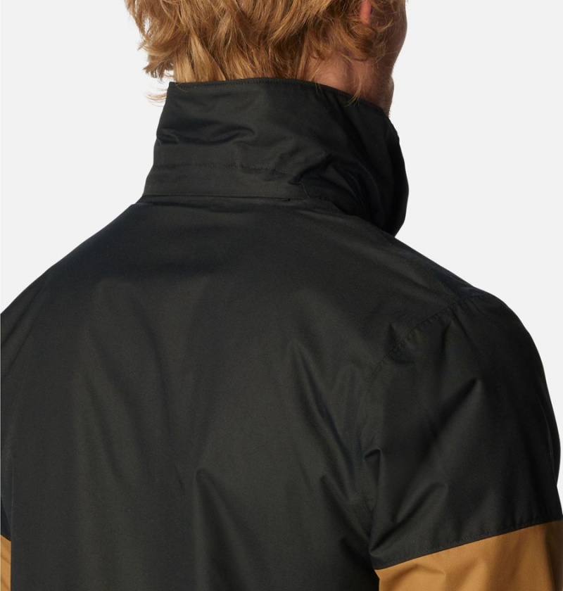 Columbia Last Tracks Insulated Men's Ski Jacket Brown | AVDYXG-537