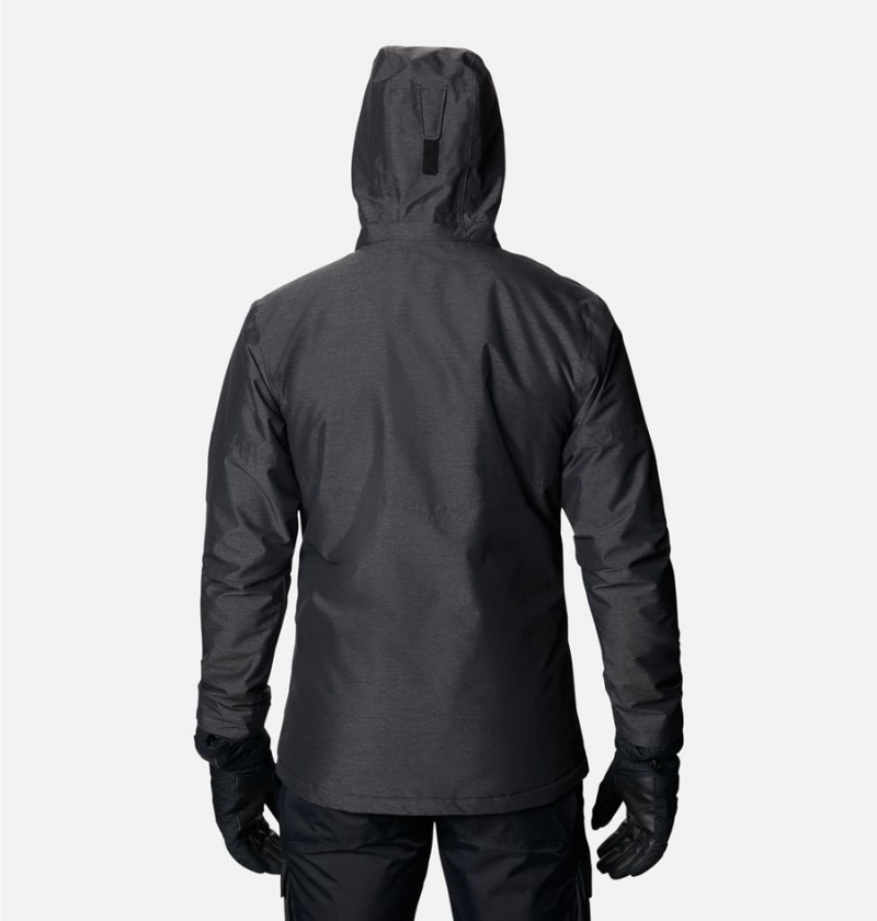 Columbia Last Tracks Insulated Men's Ski Jacket Black | RWFSVU-038