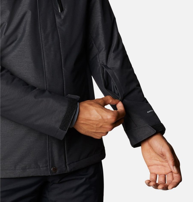 Columbia Last Tracks Insulated Men's Ski Jacket Black | RWFSVU-038