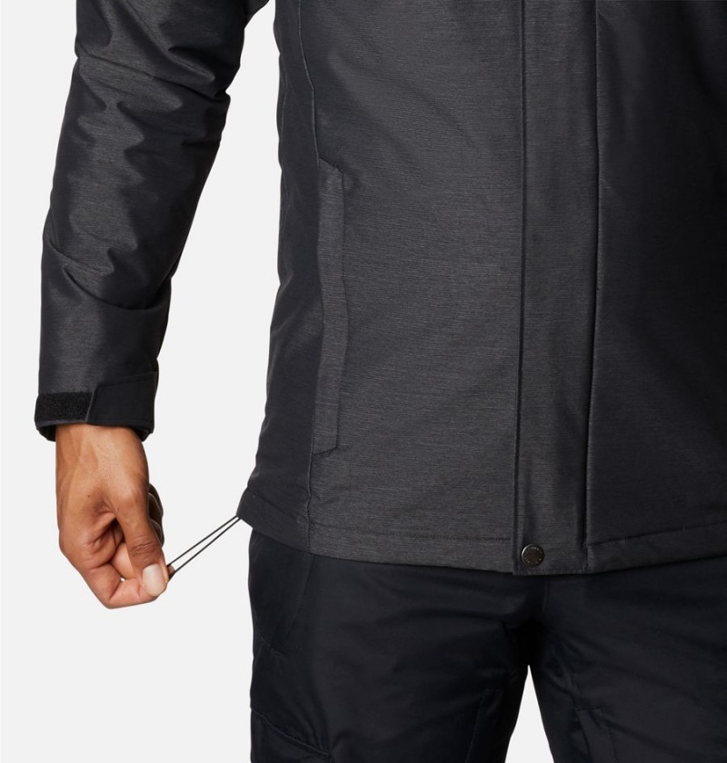 Columbia Last Tracks Insulated Men's Ski Jacket Black | RWFSVU-038