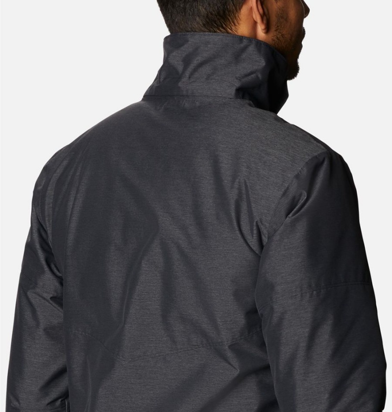 Columbia Last Tracks Insulated Men's Ski Jacket Black | RWFSVU-038