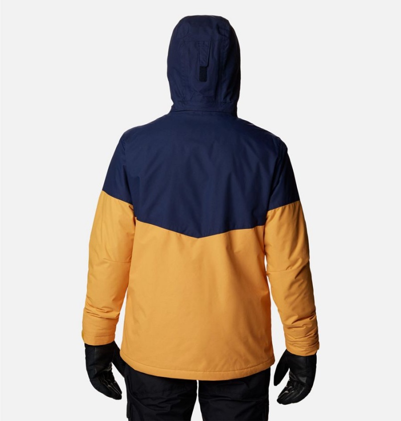 Columbia Last Tracks Insulated Men's Ski Jacket Yellow | ADRTFM-578
