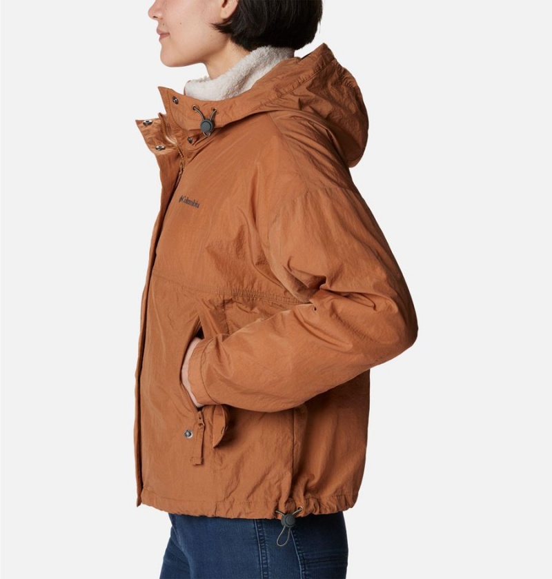 Columbia Laurelwoods II Interchange Women's 3 In 1 Jackets Brown | KUJCDR-547