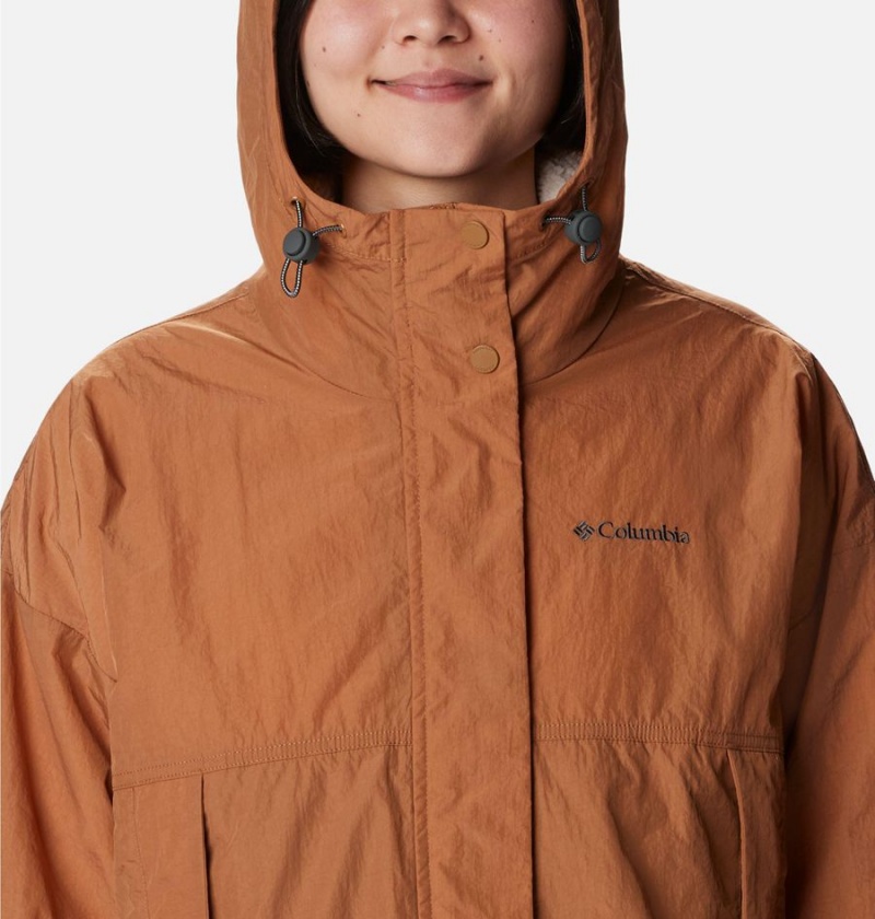 Columbia Laurelwoods II Interchange Women's 3 In 1 Jackets Brown | KUJCDR-547