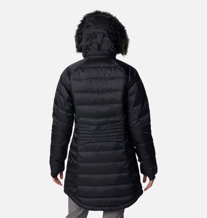 Columbia Lay D III Mid Women's Puffer Jacket Black | UYFCMW-428