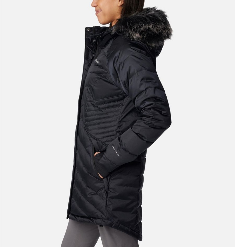 Columbia Lay D III Mid Women's Puffer Jacket Black | UYFCMW-428