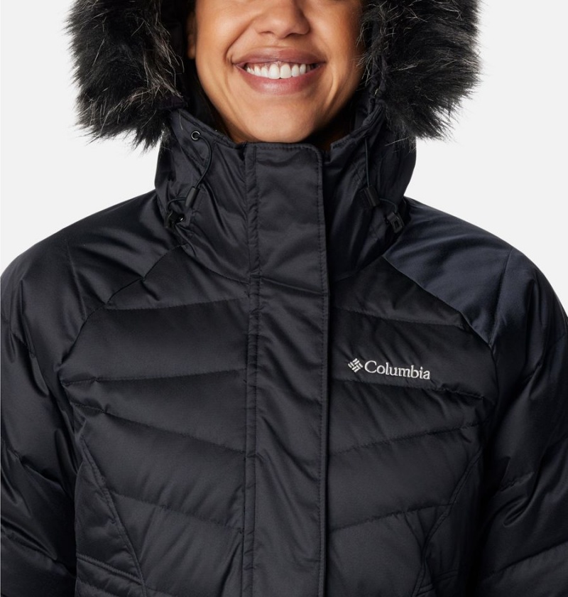 Columbia Lay D III Mid Women's Puffer Jacket Black | UYFCMW-428