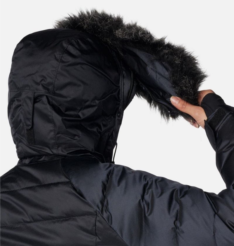Columbia Lay D III Mid Women's Puffer Jacket Black | UYFCMW-428