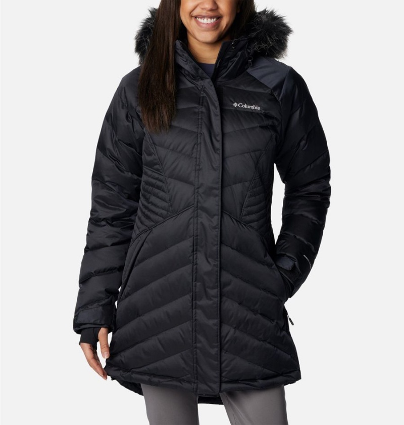 Columbia Lay D III Mid Women\'s Puffer Jacket Black | UYFCMW-428