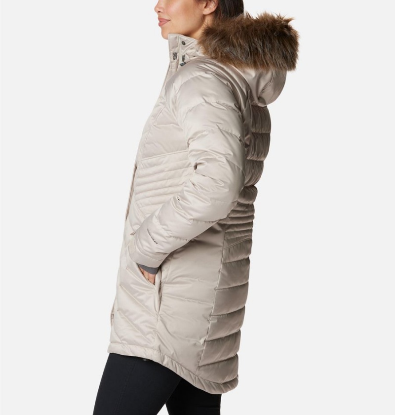 Columbia Lay D III Mid Women's Puffer Jacket White | ETUYOZ-219