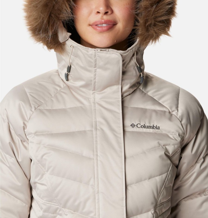 Columbia Lay D III Mid Women's Puffer Jacket White | ETUYOZ-219