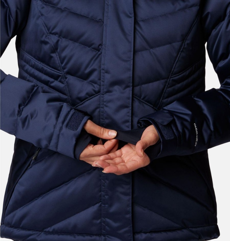 Columbia Lay D III Women's Puffer Jacket Navy | NBGDYI-164