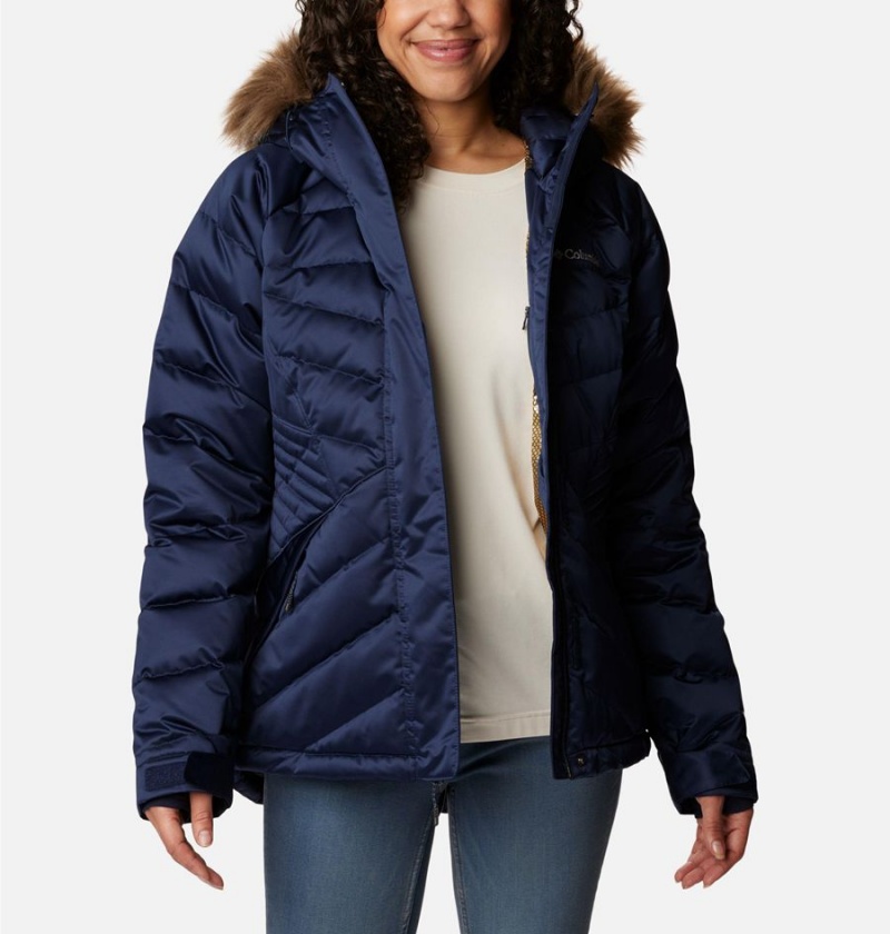 Columbia Lay D III Women's Puffer Jacket Navy | NBGDYI-164