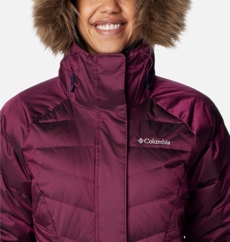 Columbia Lay D III Women's Puffer Jacket Purple | EVDMZQ-251
