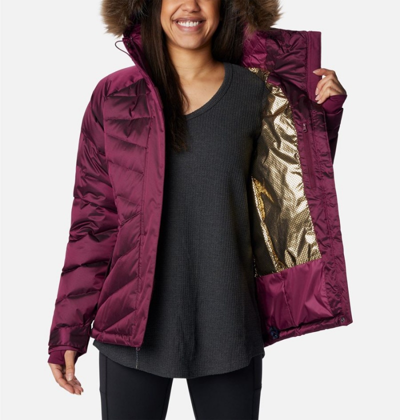 Columbia Lay D III Women's Puffer Jacket Purple | EVDMZQ-251