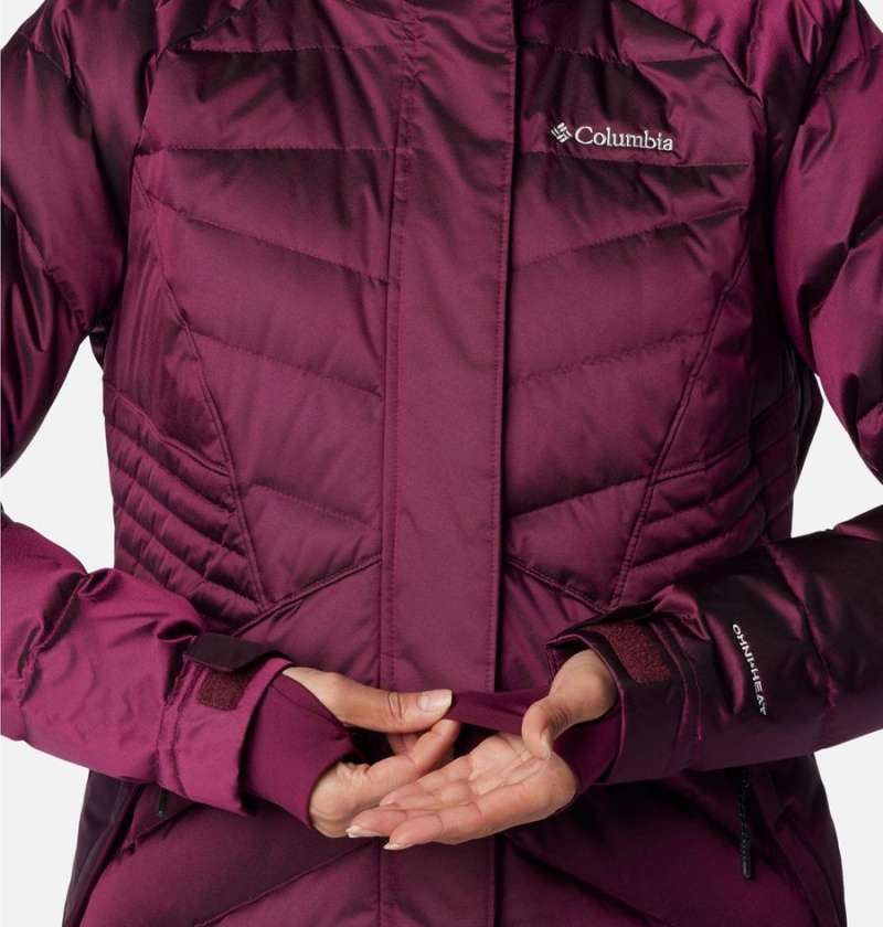 Columbia Lay D III Women's Puffer Jacket Purple | EVDMZQ-251