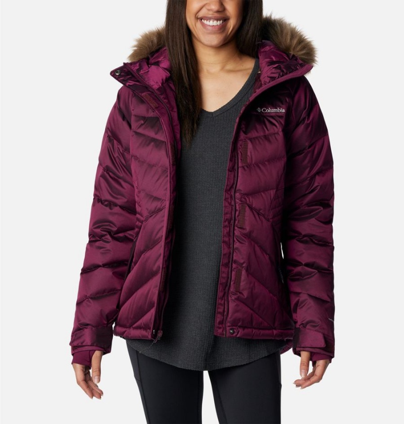 Columbia Lay D III Women's Puffer Jacket Purple | EVDMZQ-251