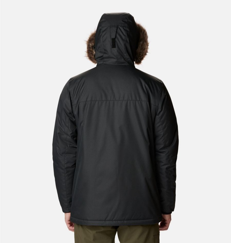 Columbia Leif Trail Men's Coats Black | MHVNKL-738