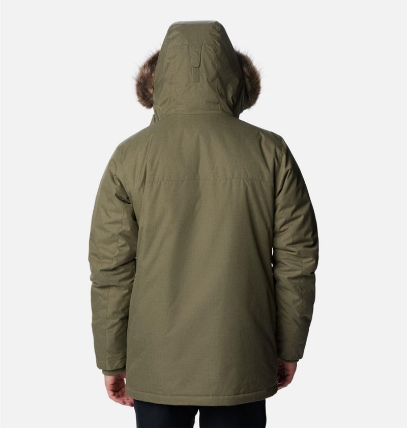 Columbia Leif Trail Men's Coats Green | TRMHEI-196