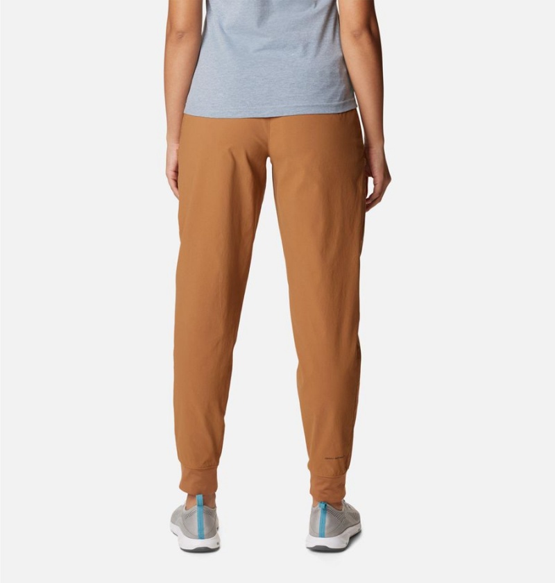 Columbia Leslie Falls Joggers Women's Pants Brown | KNYELU-482