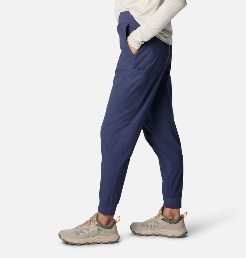 Columbia Leslie Falls Joggers Women's Pants Navy | TIKCUF-082