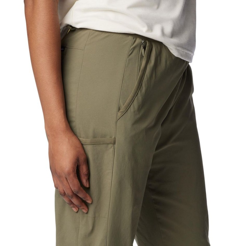 Columbia Leslie Falls Joggers Women's Pants Green | XDINCQ-420