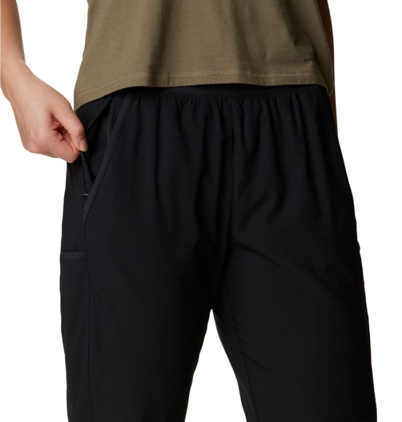 Columbia Leslie Falls Joggers Women's Pants Black | CIFNXW-649