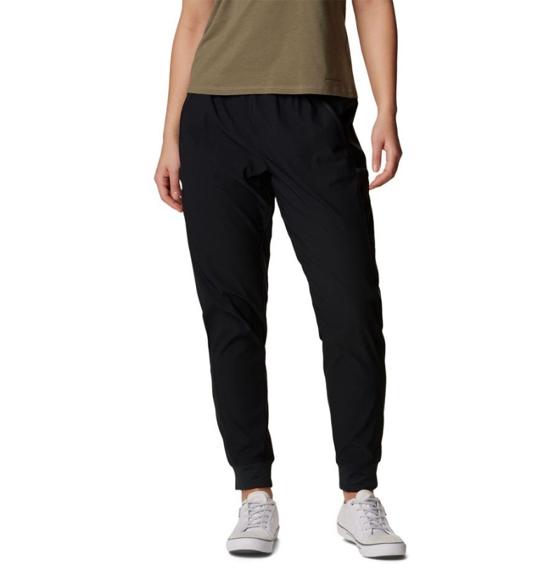 Columbia Leslie Falls Joggers Women\'s Pants Black | CIFNXW-649