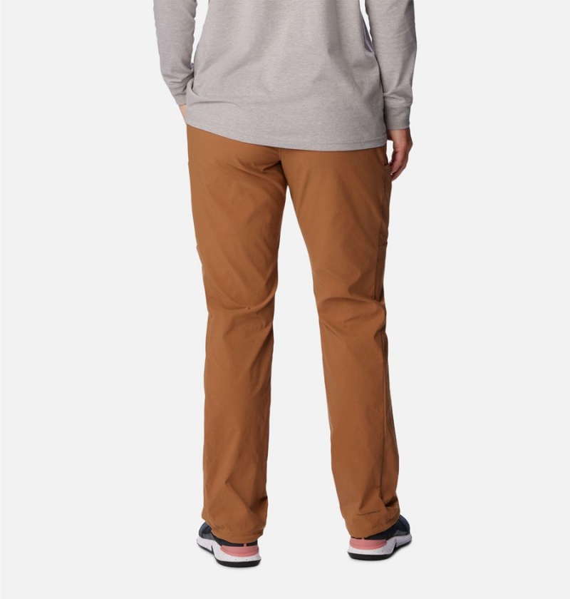 Columbia Leslie Falls Women's Pants Brown | UHFWBS-314